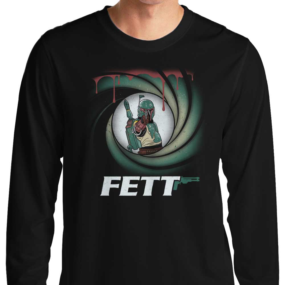 Agent Fett Stylish Long Sleeve Crewneck T-Shirt for Casual Wear
