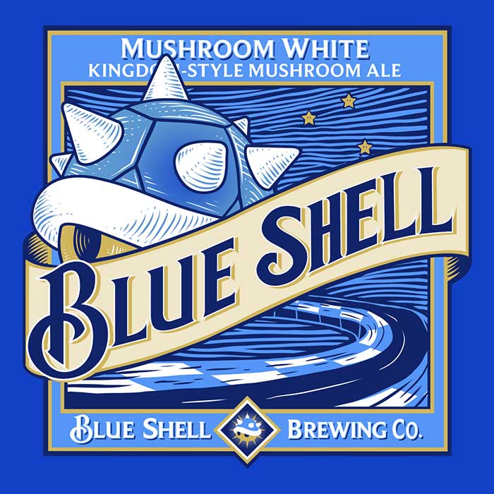 Long Sleeve Blue Shell T-Shirt - Comfortable and Durable