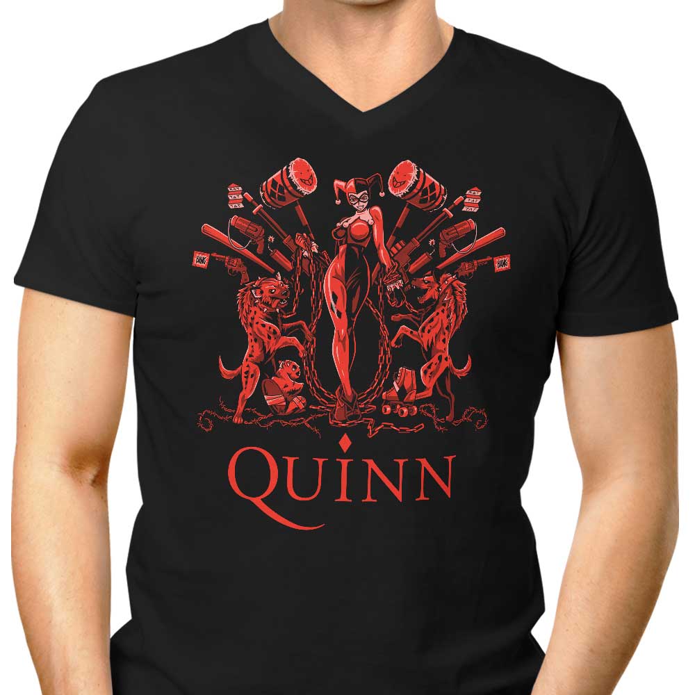 Men's Stylish V-Neck Diamond Queen Apparel Collection