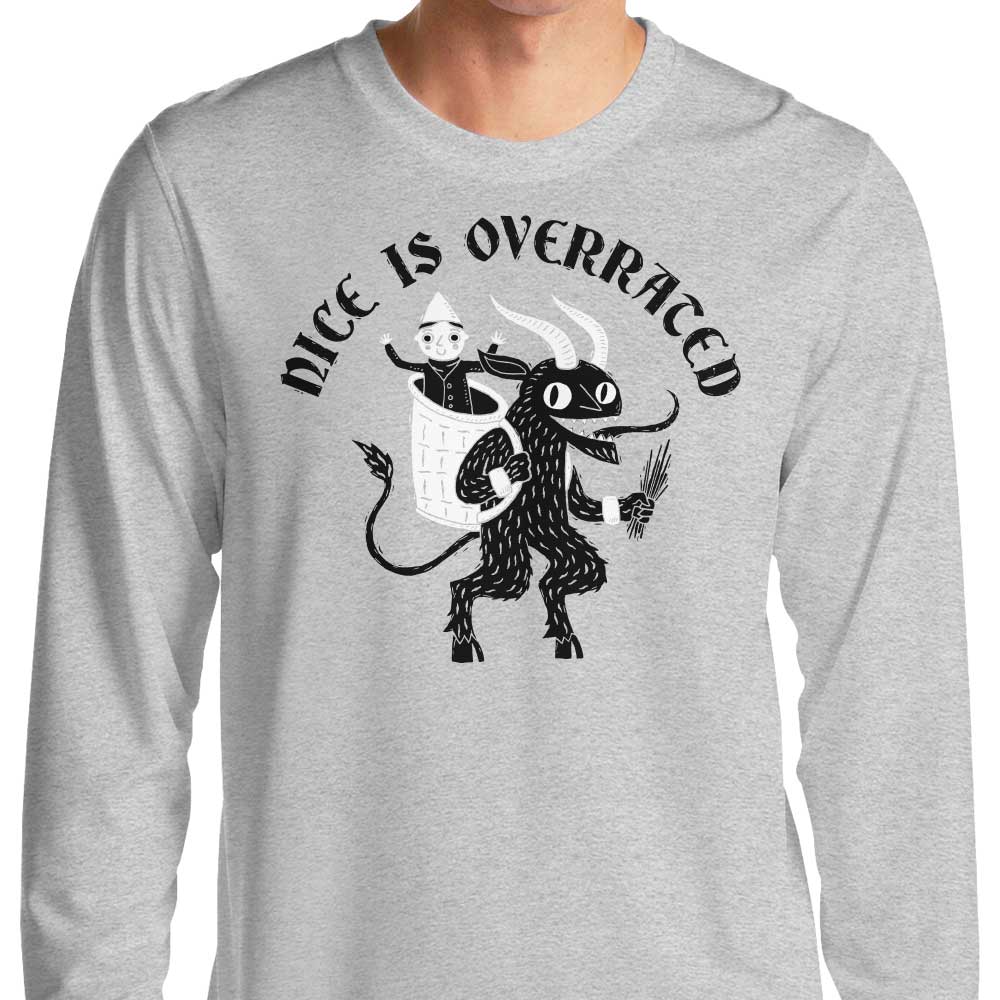 Cool 'Nice is Overrated' Long Sleeve T - Shirt for Trendy Wear