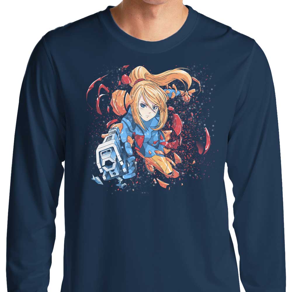 Coinbox Tees Long Sleeve 'Breaking Out' T-Shirt in S - 4XL Sizes