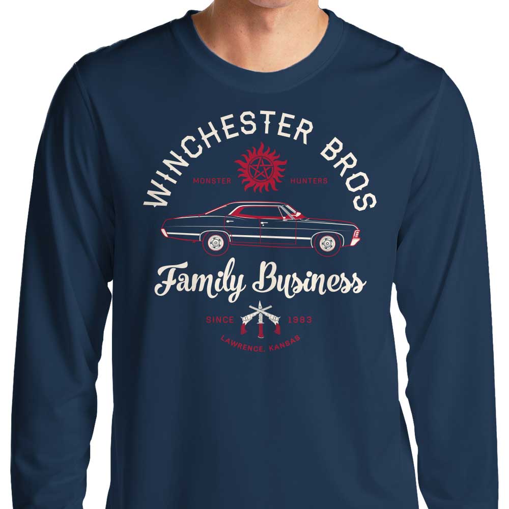 Stylish Monster Hunters Long - Sleeve Cotton T - Shirt