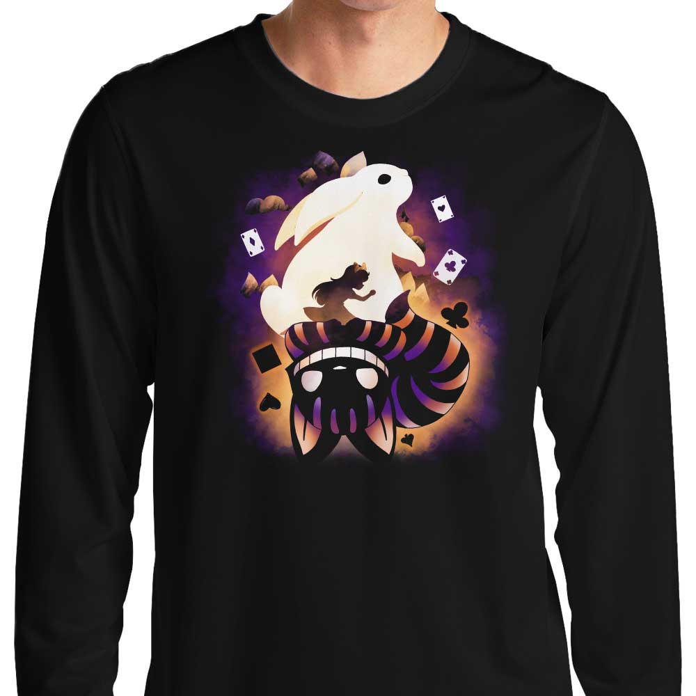 Enchanting Rabbit Long Sleeve Crewneck T-Shirt for All Sizes