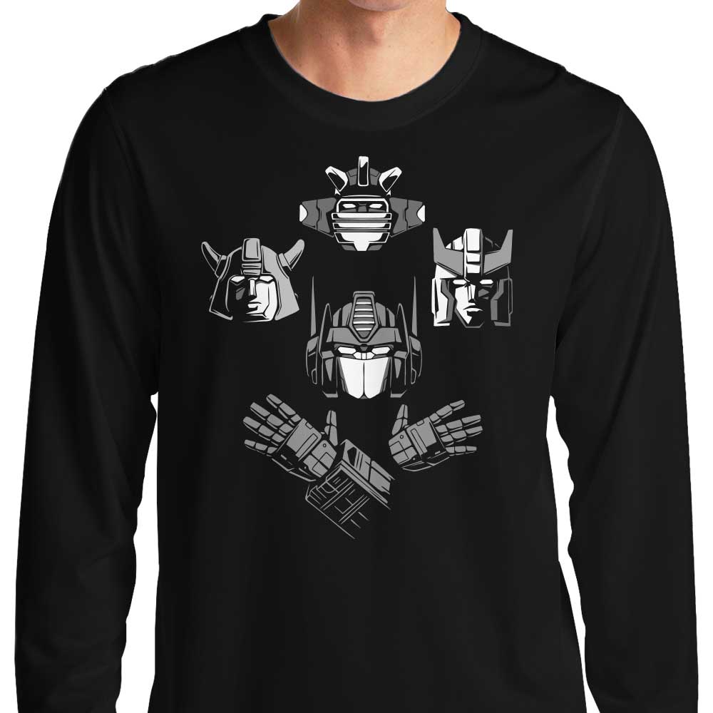 Optimus Rhapsody Long Sleeve Crewneck T - Shirt in S - 4XL Sizes