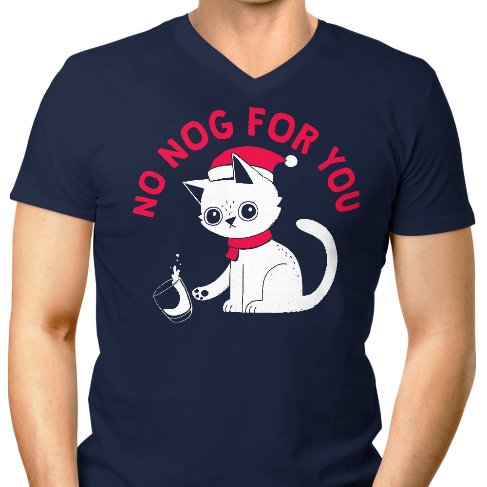 No Nog For You - Men's Classic V-Neck T-Shirt