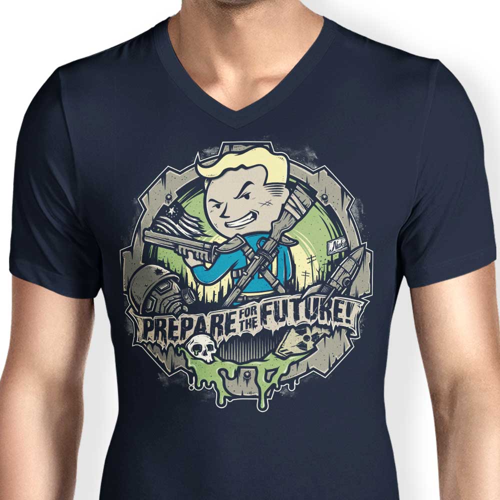 Get Ready for Tomorrow - Men's Stylish V-Neck