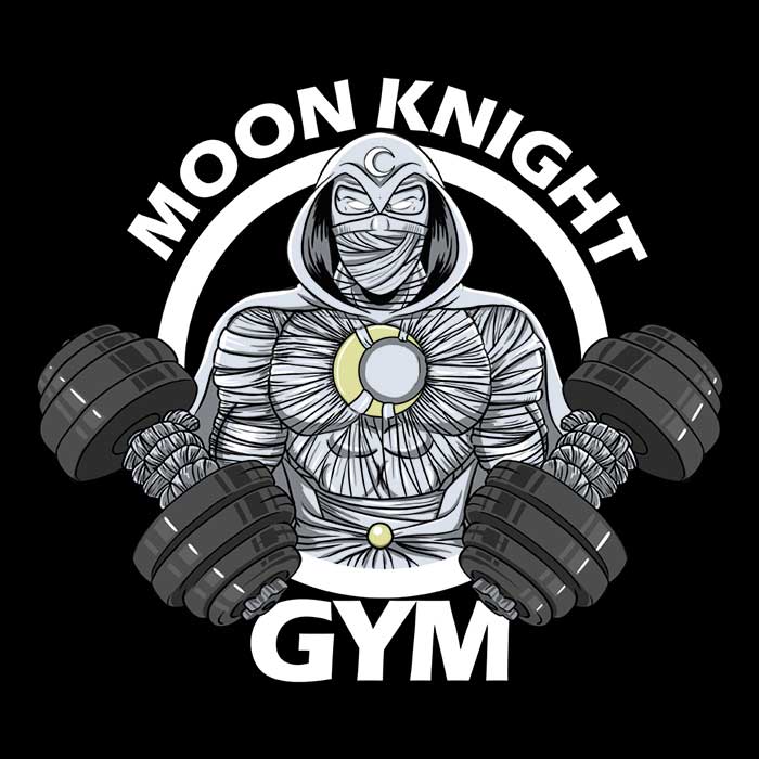 Moon Gym Men's Long Sleeve Crewneck T-Shirt for Workout