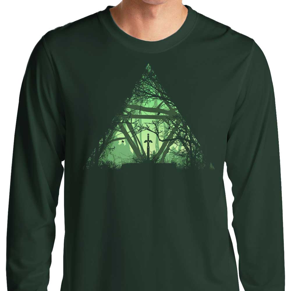 Long Sleeve Tree Force Brand T-Shirt by Donnie Illustrations