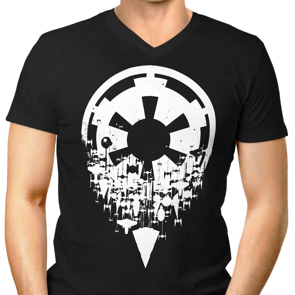 Men's V-Neck T-Shirt from Fractured Empire Collection