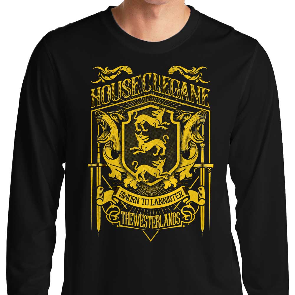 Classic Vintage Hound Long Sleeve Cotton-Poly Blend T-Shirt