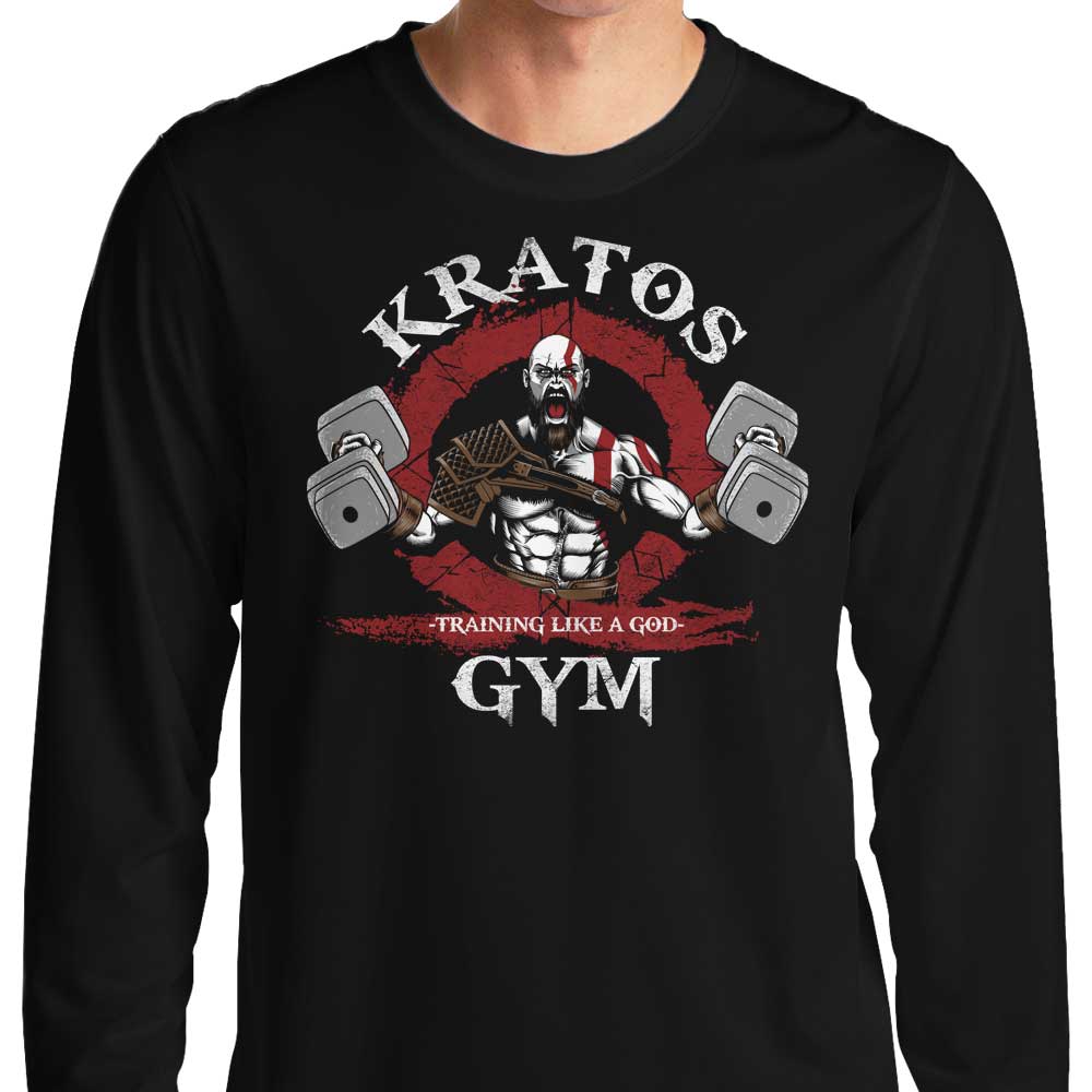 God - like Training Long - Sleeve Crewneck T - Shirt