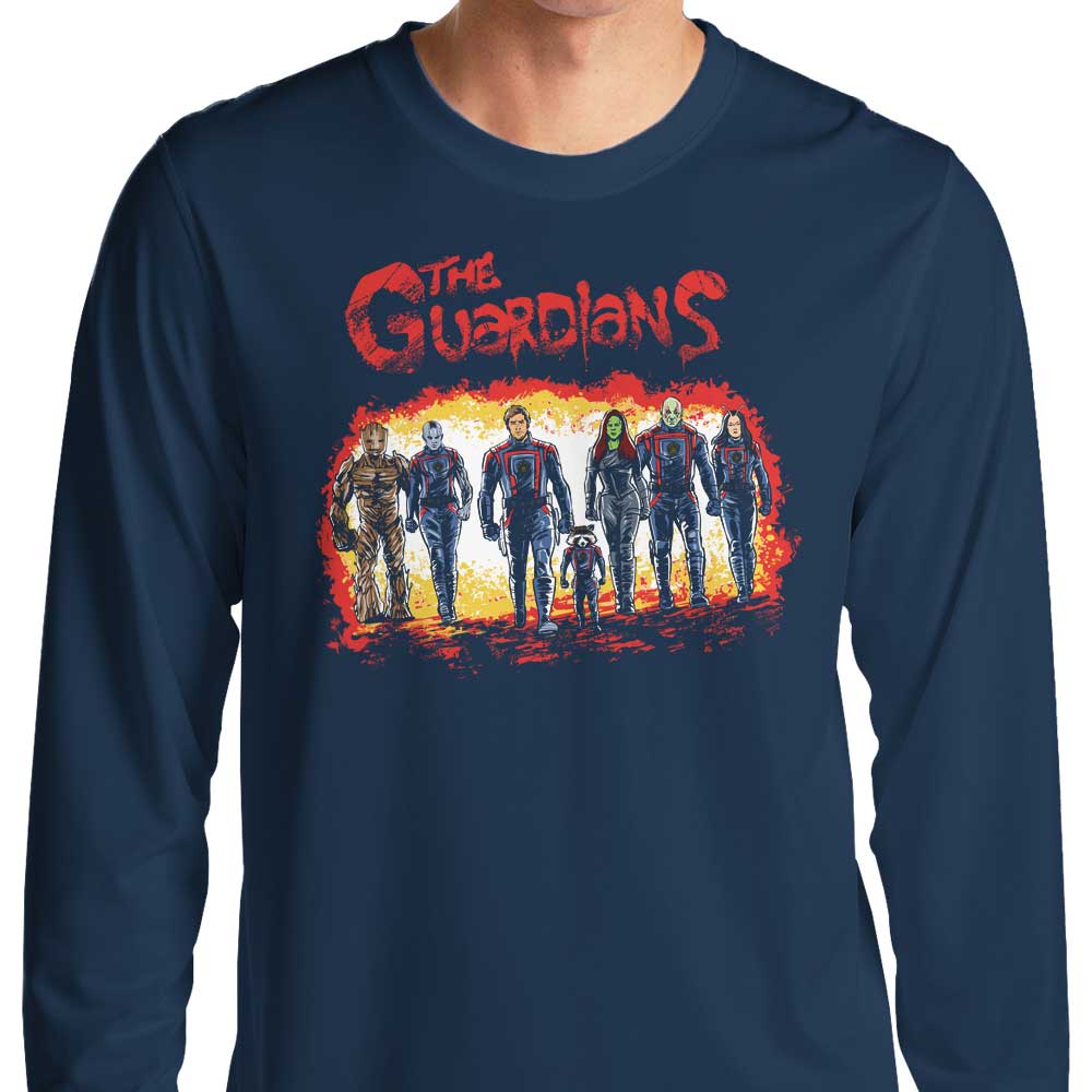 The Guardians Brand Long Sleeve Crewneck T-Shirt for All Sizes