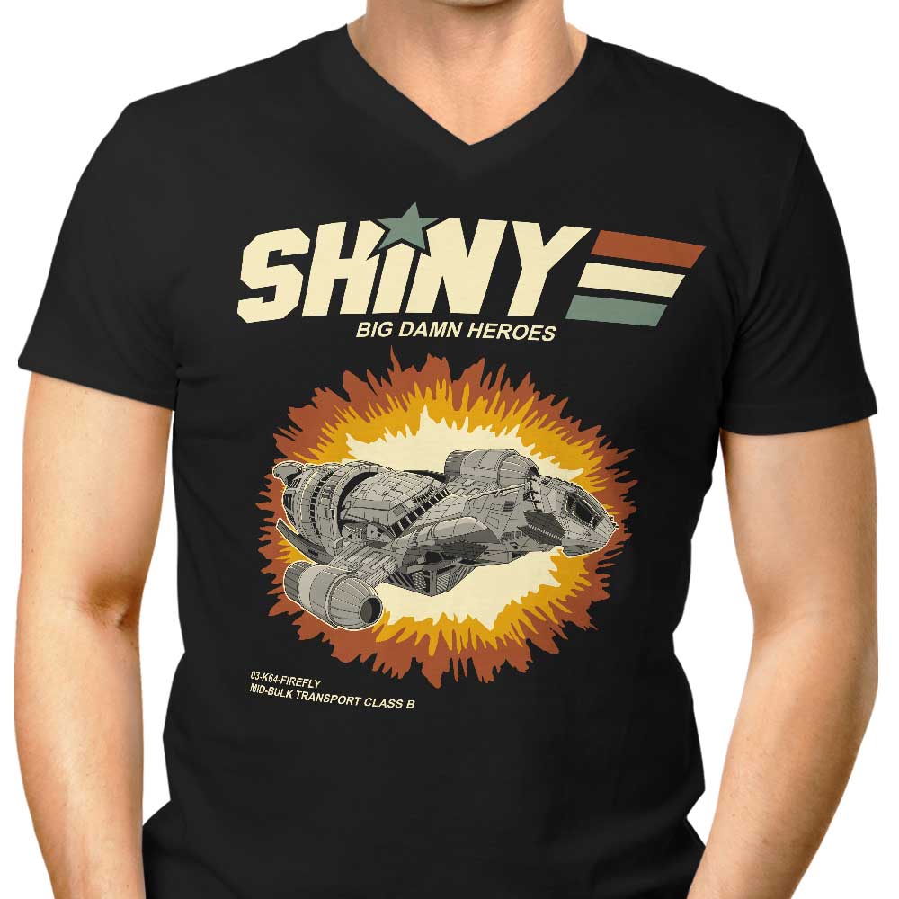 Gleaming Heroes - Men's Stylish V-Neck