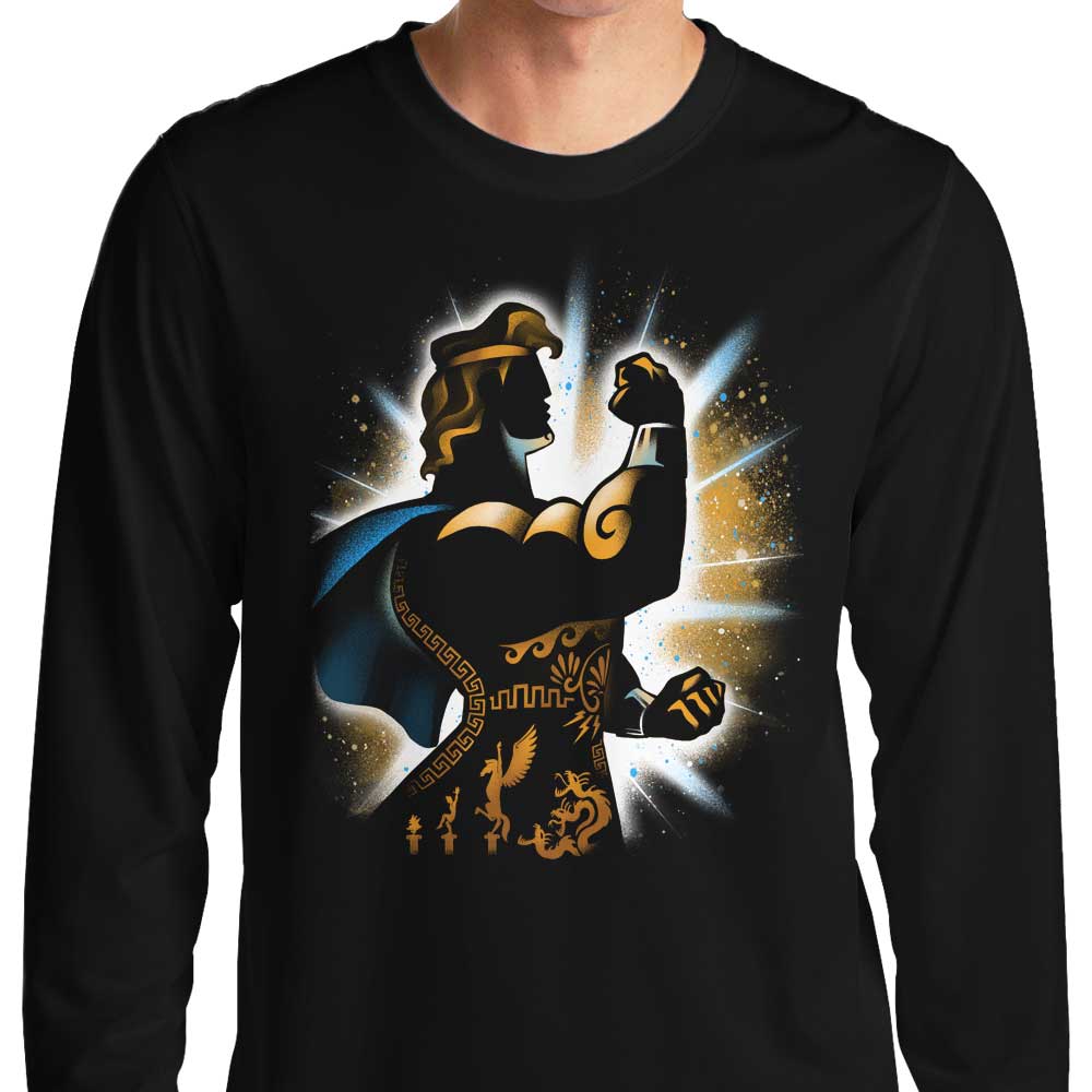 Authentic Hero Long Sleeve Crewneck T-Shirt