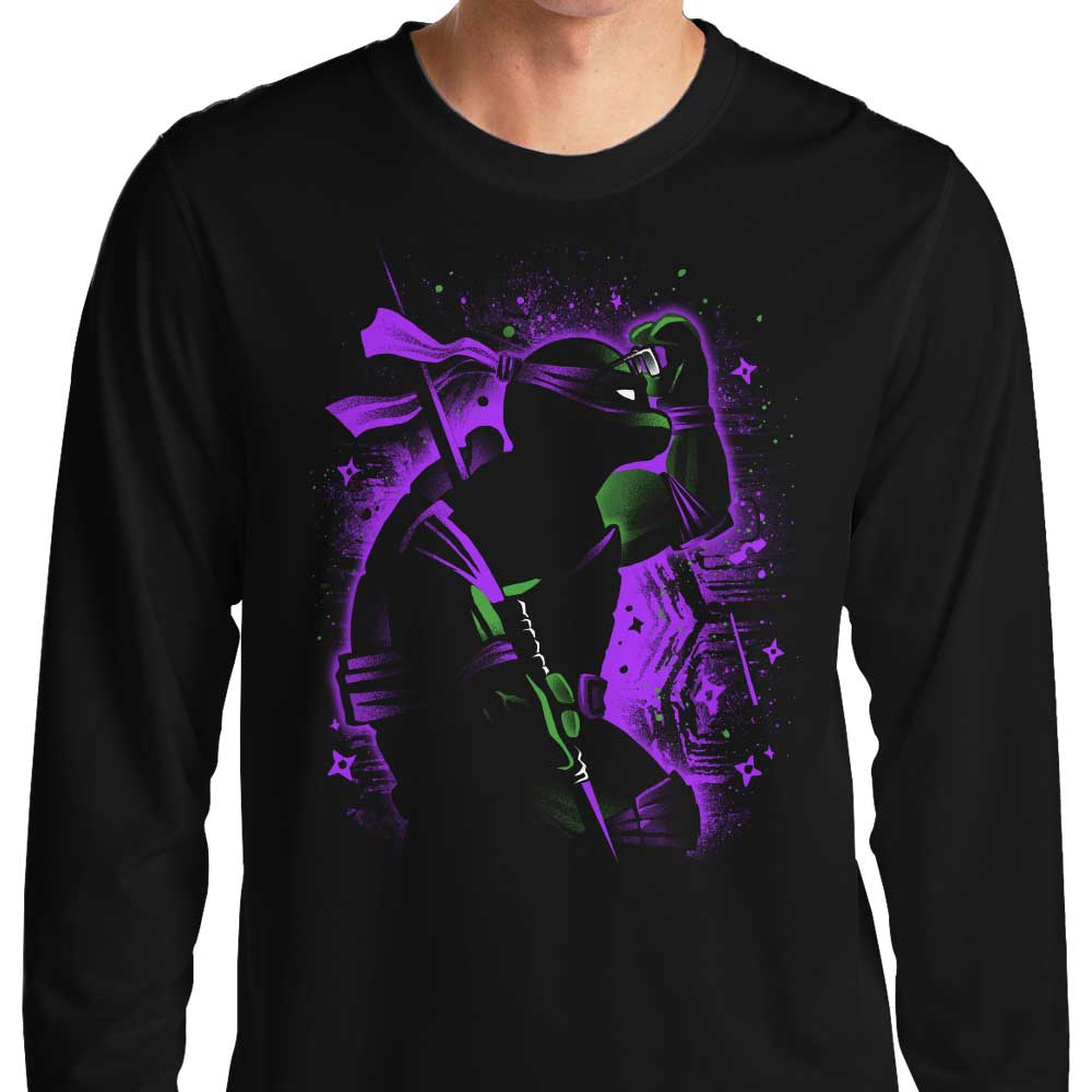 Long Sleeve Purple Shirt Inspired by Intellectual Ninja Design