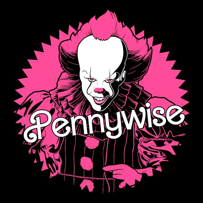 Long Sleeve Malibu Clown Graphic T-Shirt for All Sizes