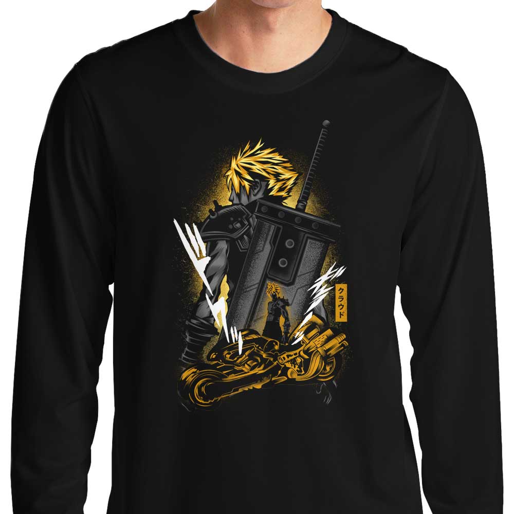 Hypertwenty's Strife and Fenrir Long Sleeve Comfort Crewneck T - Shirt