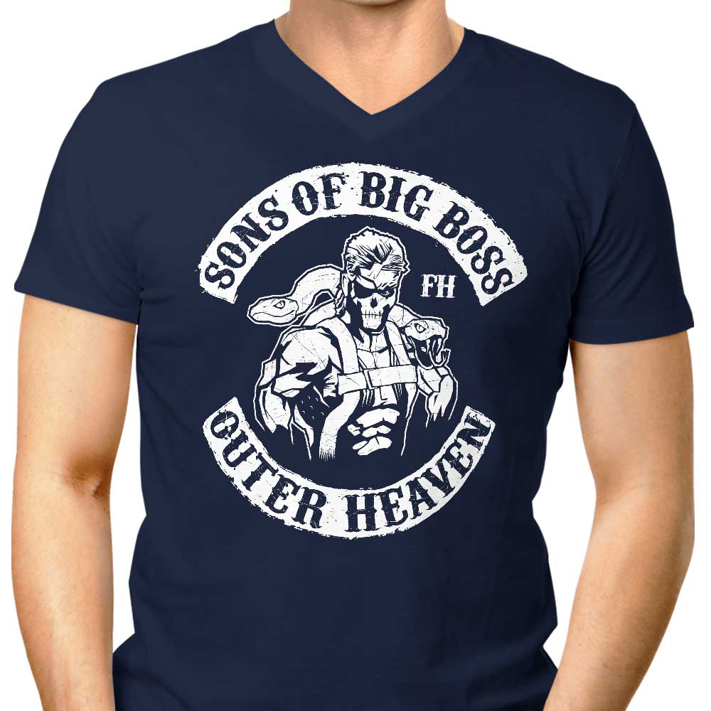 Men's Stylish V-Neck T-Shirts from Sons of Big Boss