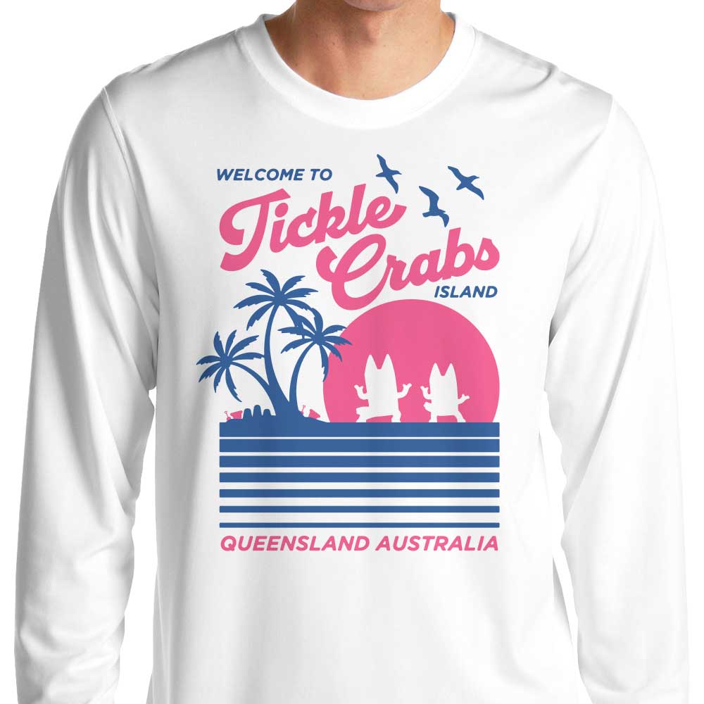 CaptainHarHar's Long Sleeve 'Welcome to Tickle Crabs Island' T-Shirt
