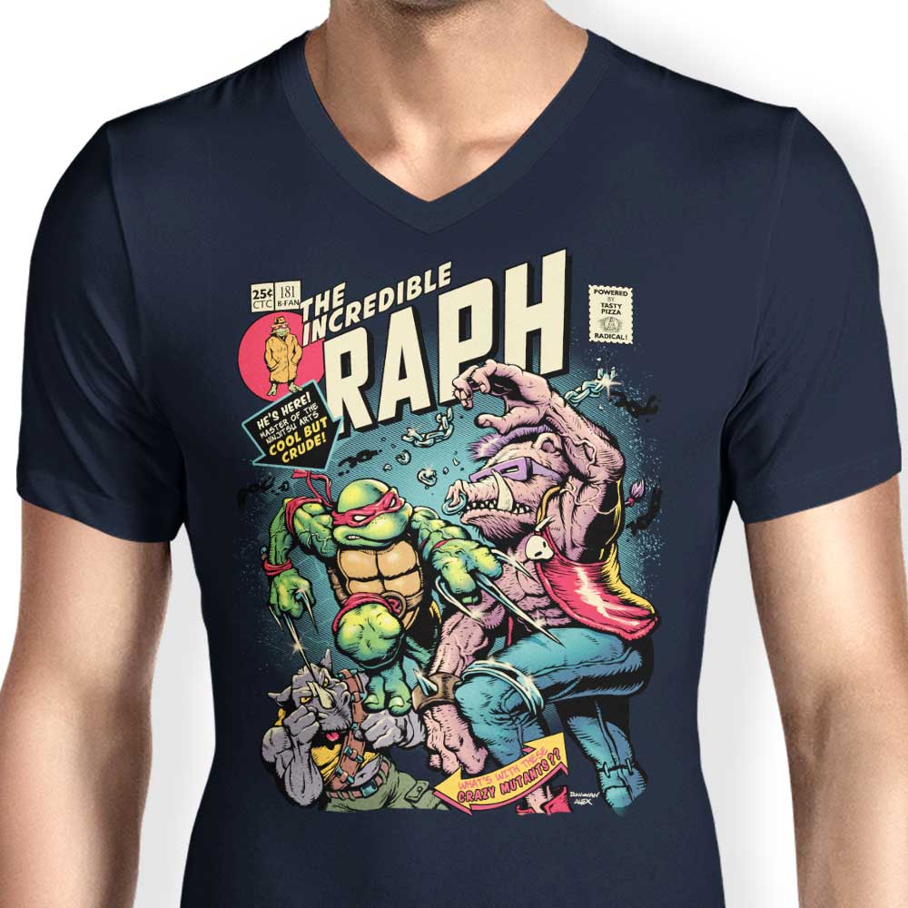 The Amazing Raph - Men's V-Neck T-Shirt
