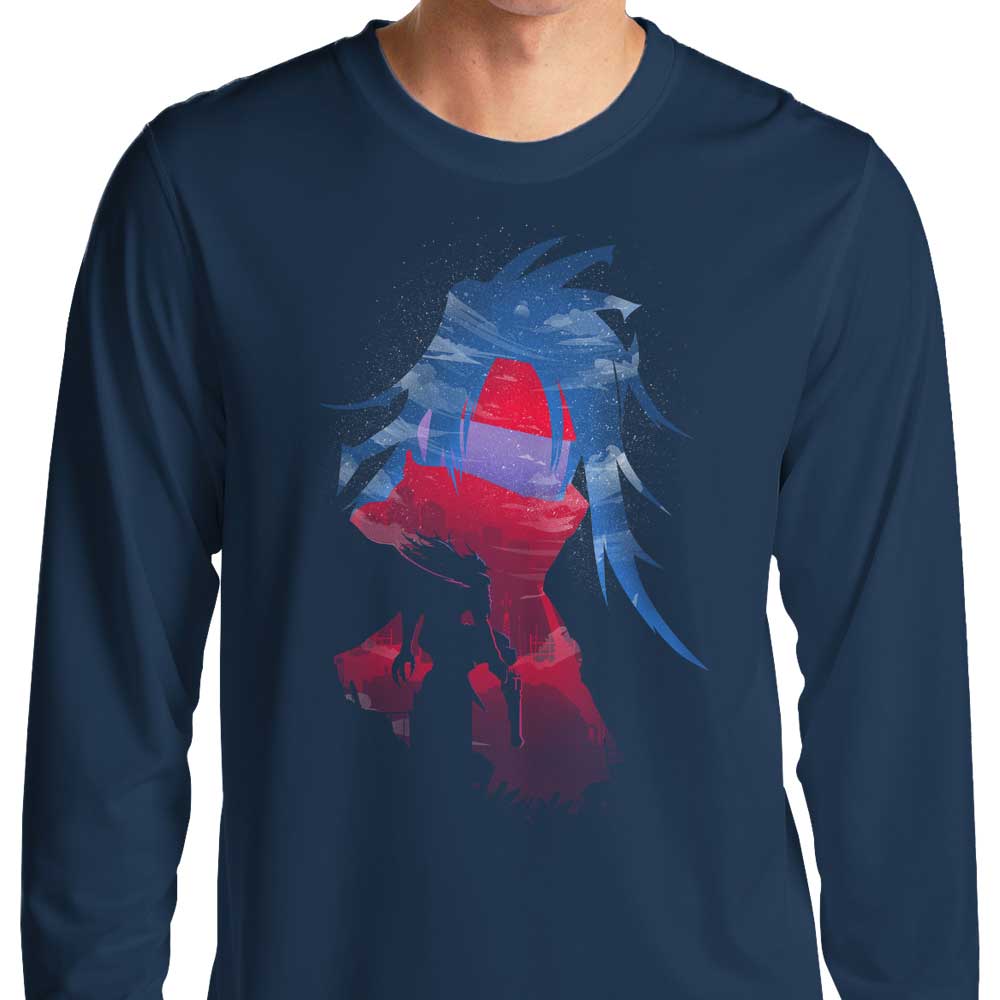 Unique Chaos Design Long Sleeve T-Shirt for All Sizes