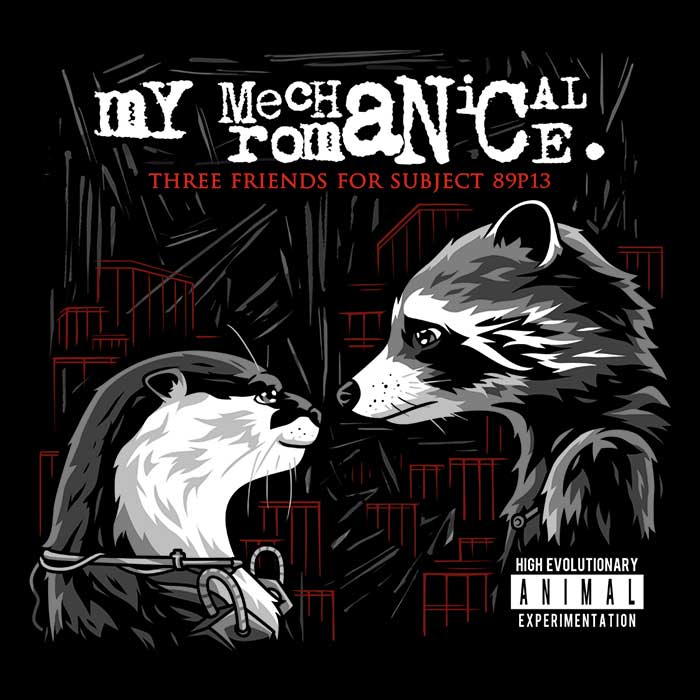 My Mechanical Romance Stylish Long Sleeve Crewneck T - Shirt for Fashion Lovers