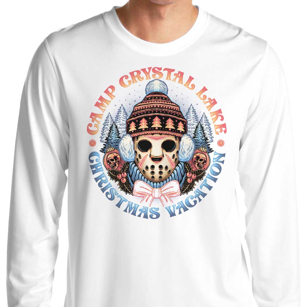 Momma Gorilla's Camp Christmas-themed Long Sleeve T-Shirt for the Festive Season