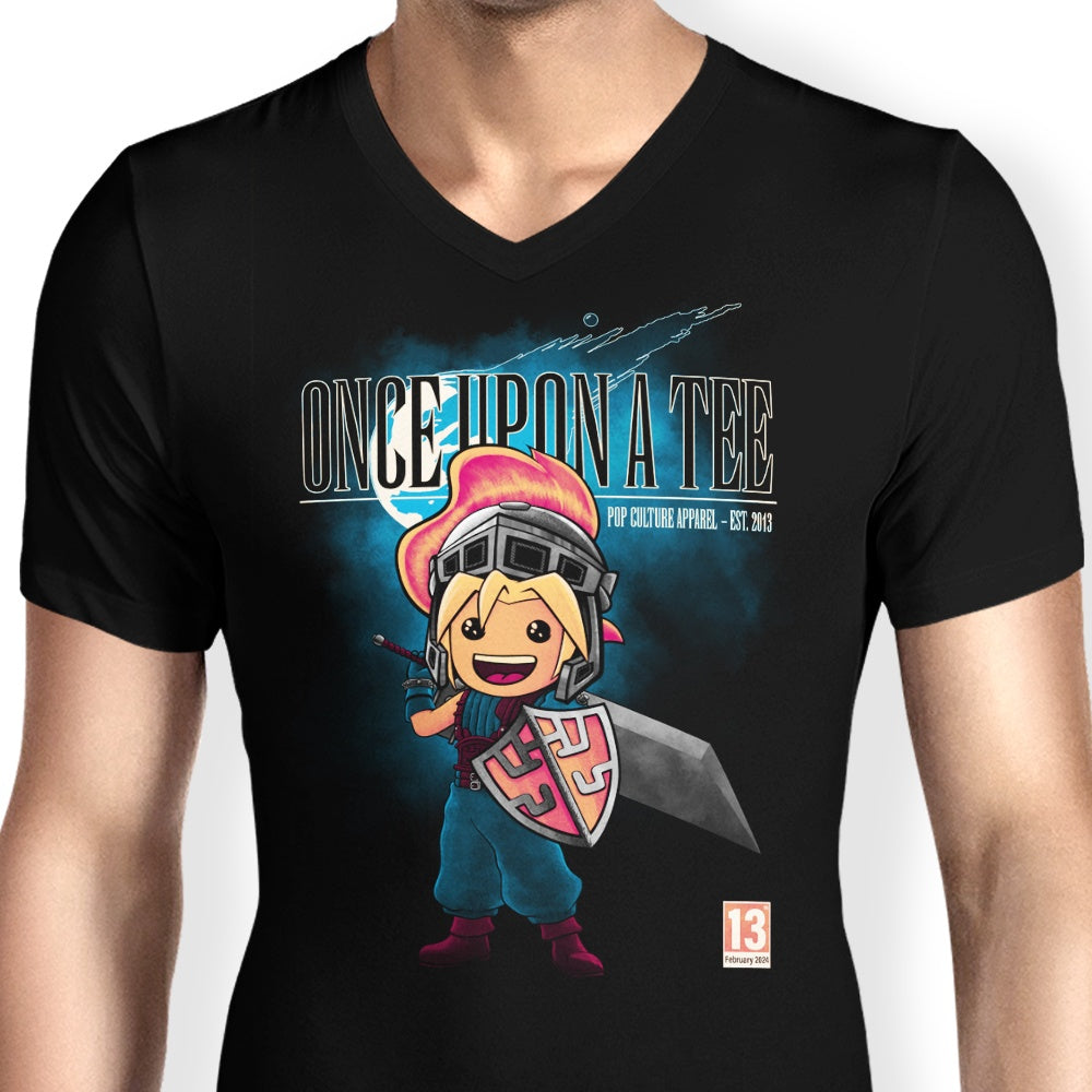 Men's Stylish V-Neck OUAT Fantasy T-Shirt