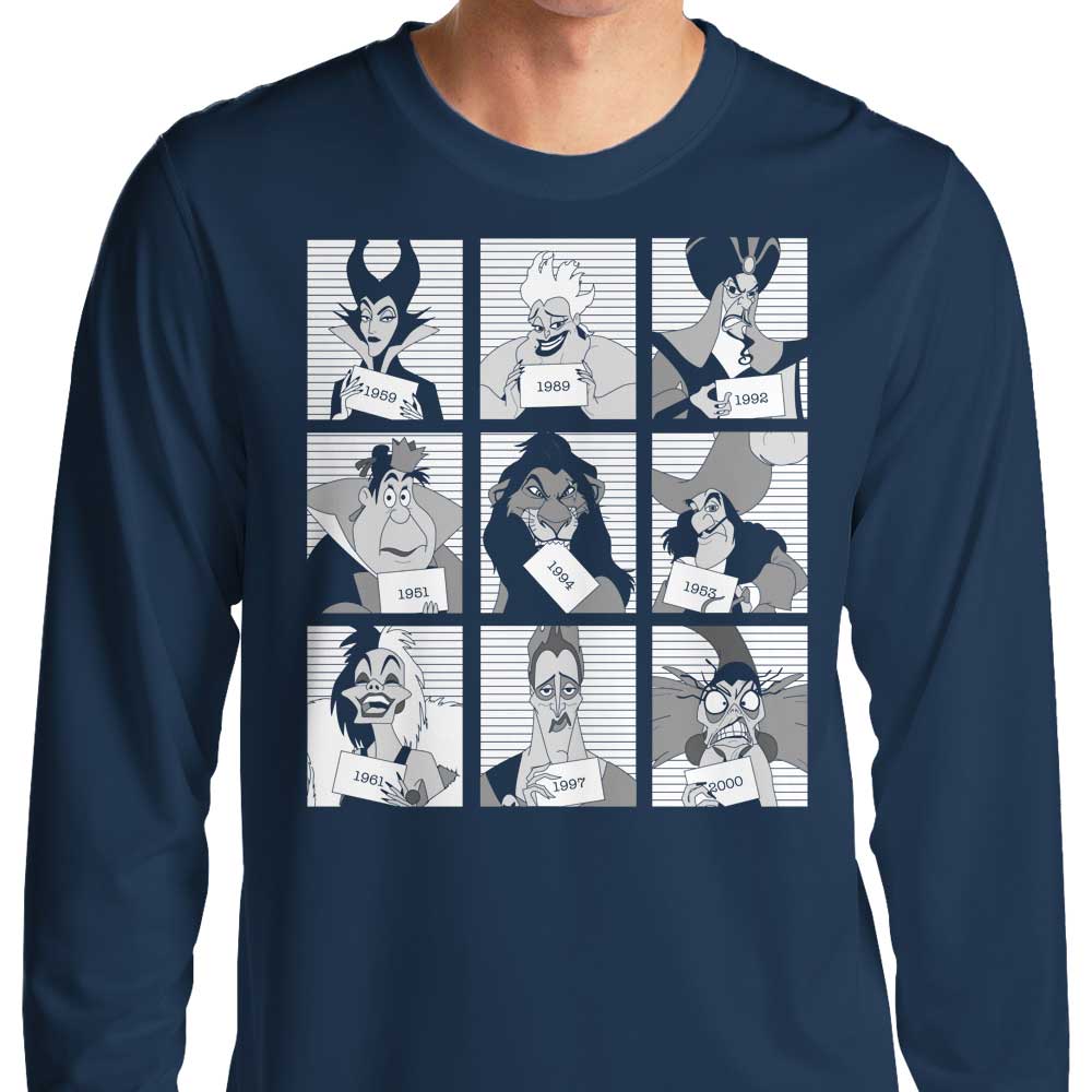 Edwoody's Villain's Jail Long Sleeve Comfort T - Shirt