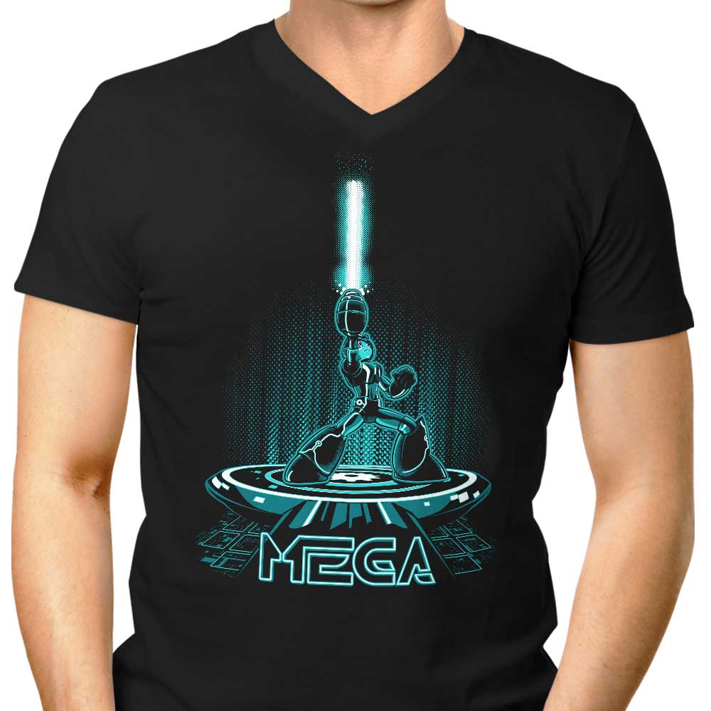 DJKopet Mega Brand Men's Classic V-Neck T-Shirt