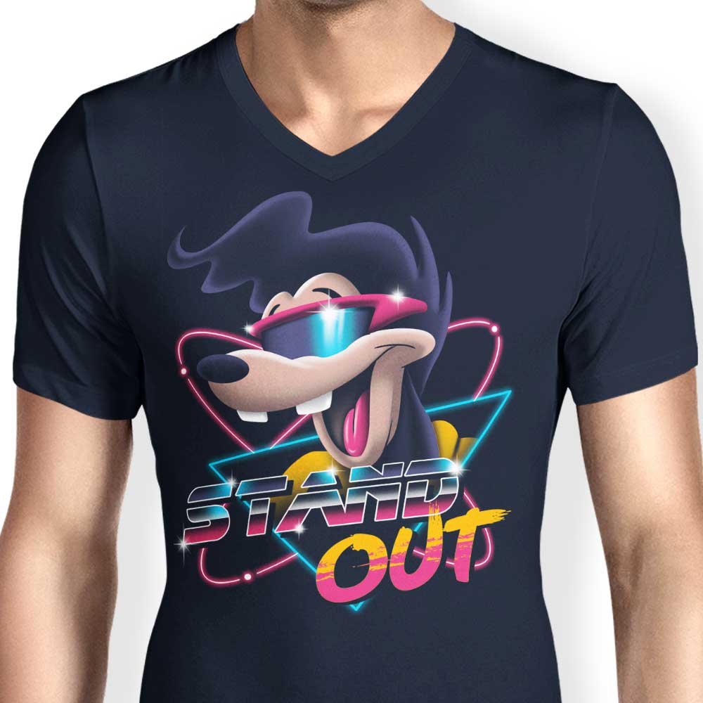 Men's Fashionable V-Neck T-Shirt to Stand Out