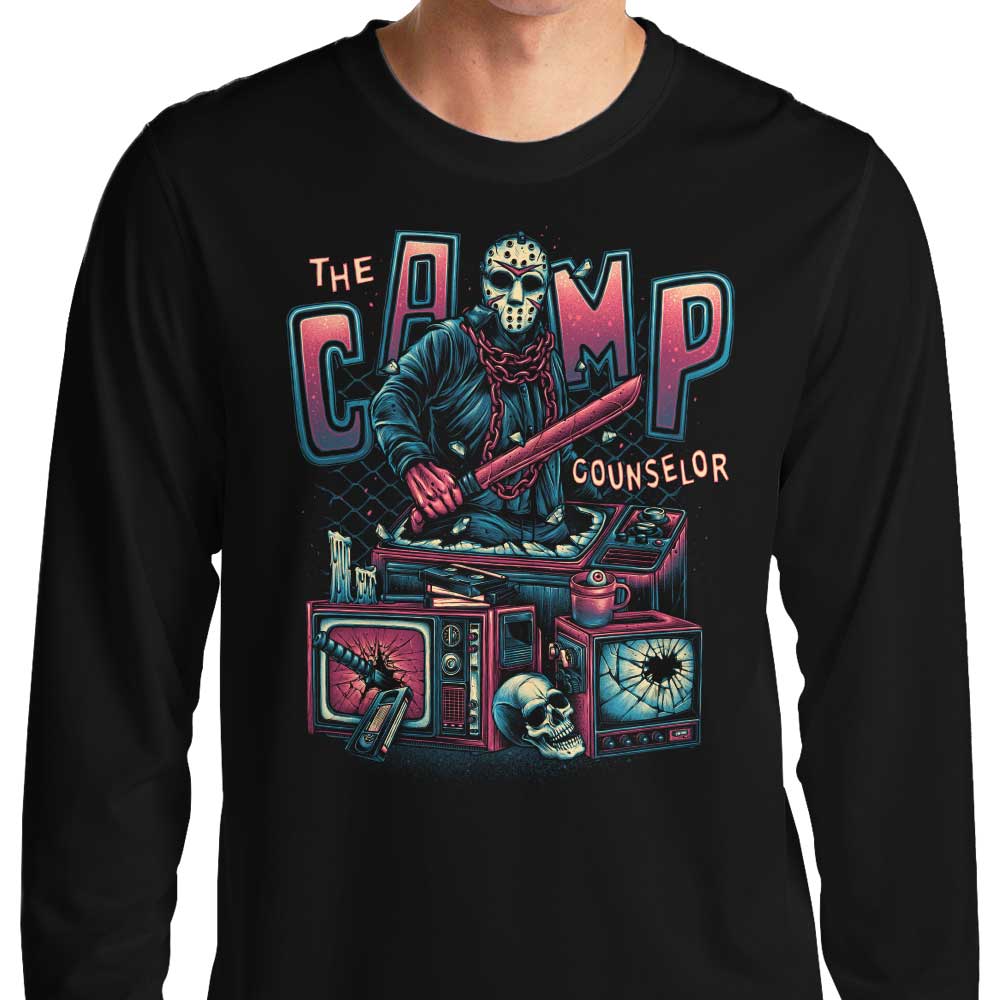 Long Sleeve The Camp Counselor T - Shirt for Comfortable Wear