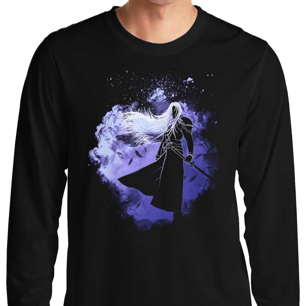 Long Sleeve T-Shirt Featuring the Spirit of the One Winged Angel