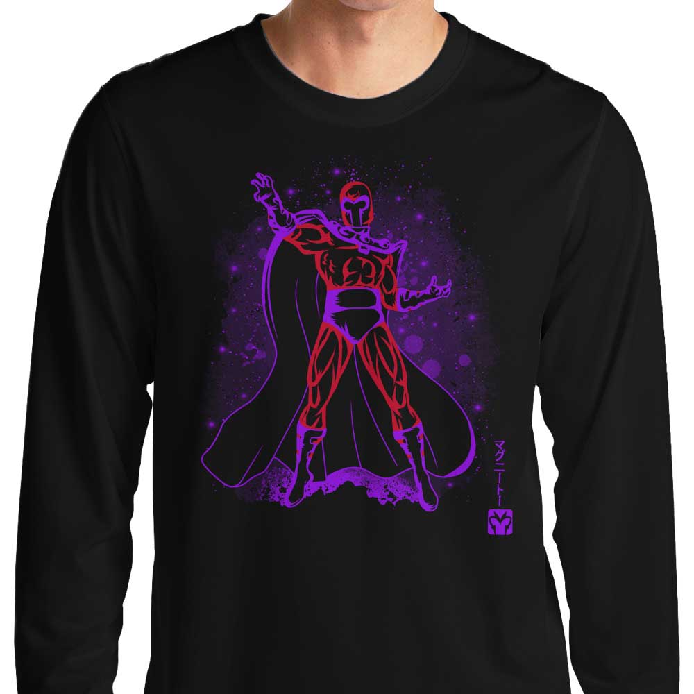 Soulkr's The Magnetic Tempest Long Sleeve Crewneck T-Shirt for All Sizes