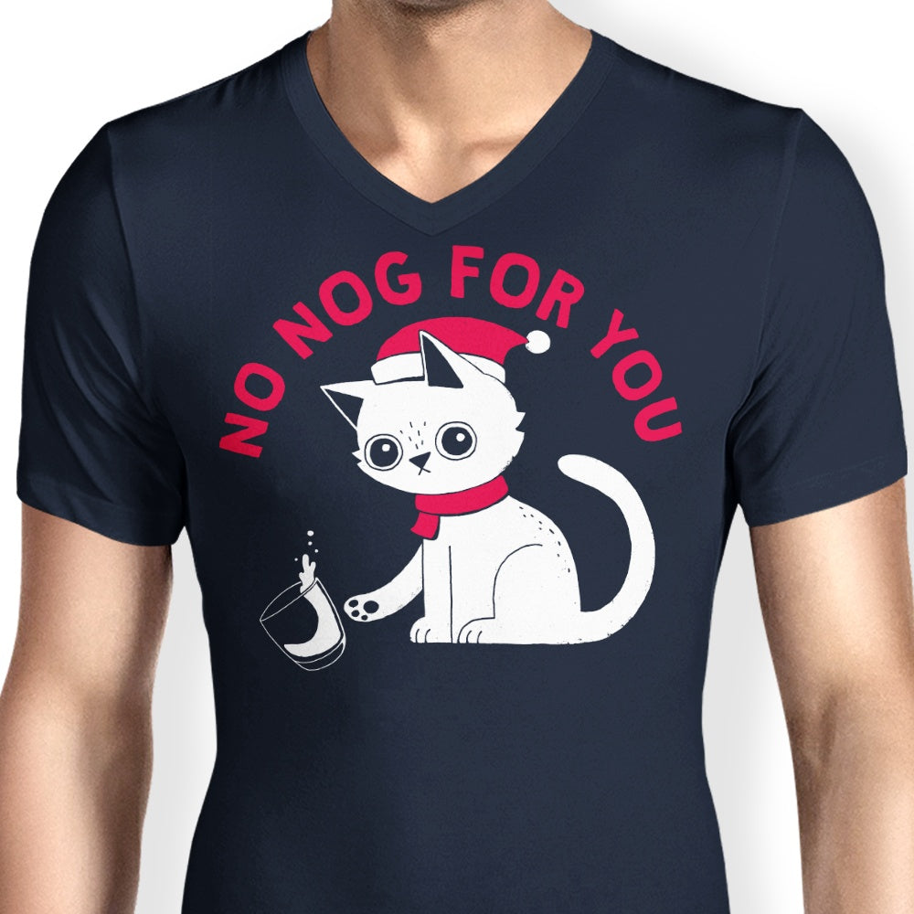 No Nog For You - Men's Classic V-Neck T-Shirt