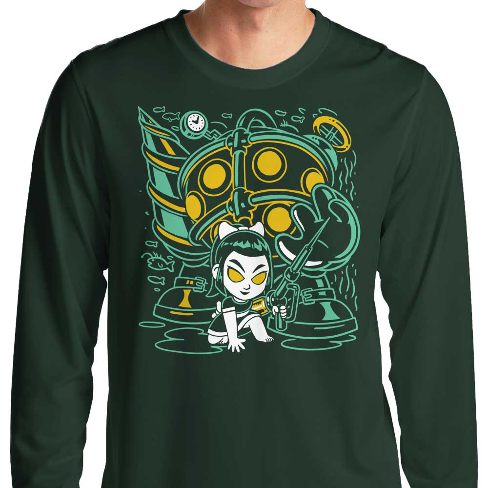 Fitas Artwork's Long Sleeve 'Rapture Darkness' T-Shirt in Multiple Sizes