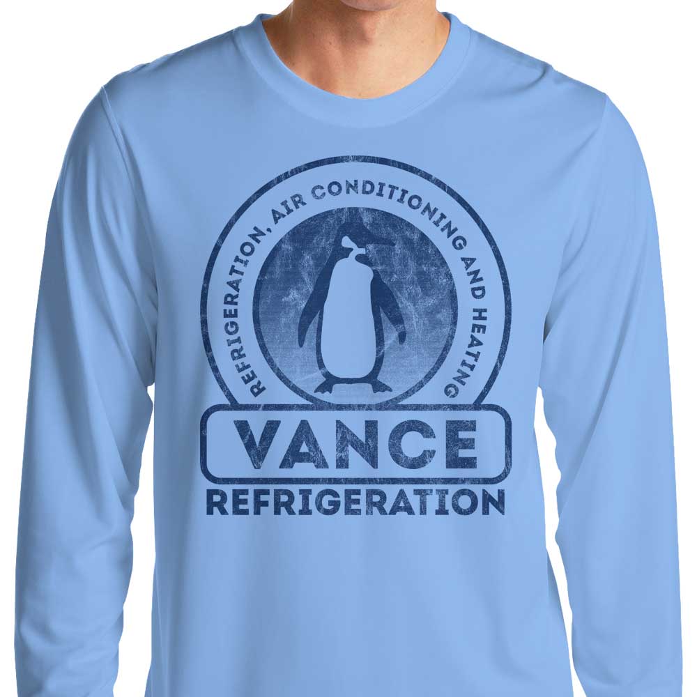 Vance Refrigeration Long Sleeve Crewneck T - Shirt for All Sizes by FanFreak