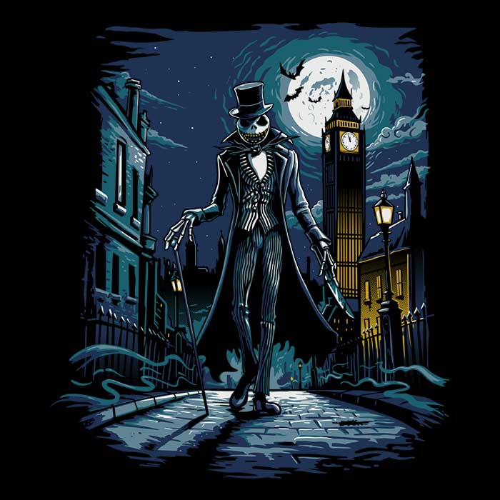 Jack the Ripper Stylish Long Sleeve T - Shirt