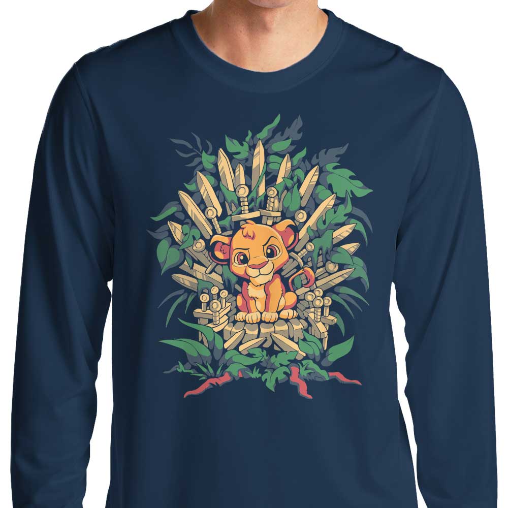 Authentic King Long Sleeve T-Shirt - A Premium Crewneck Sweatshirt