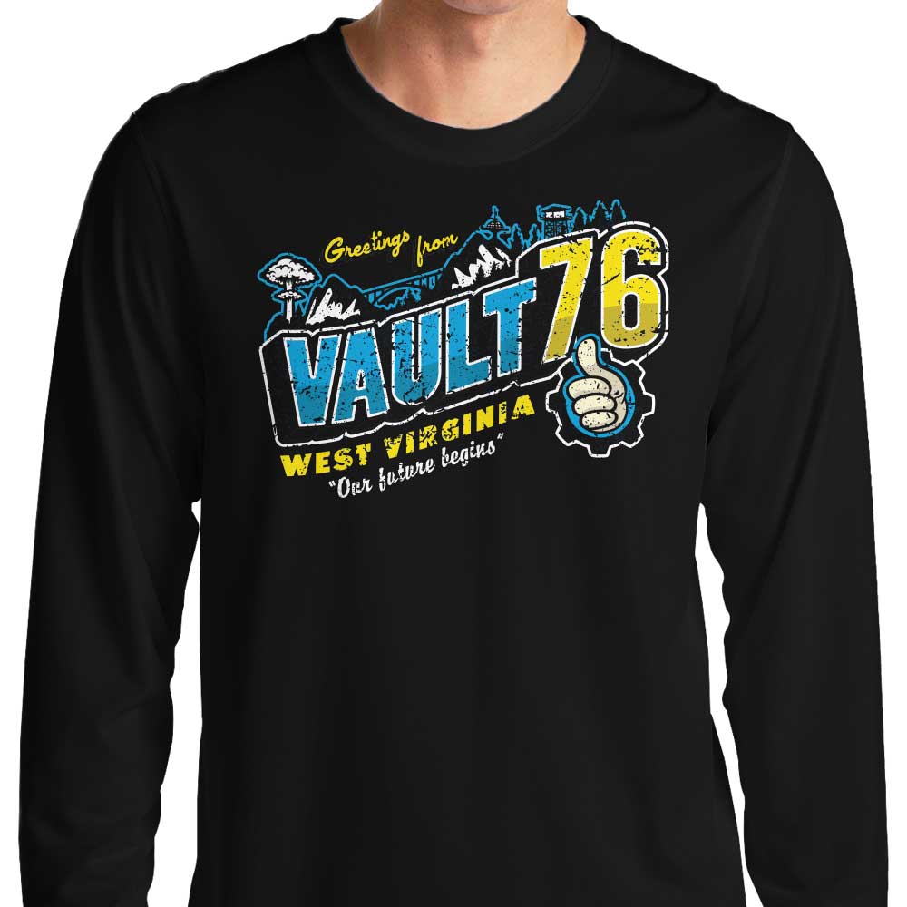 West Virginia Greetings - Comfortable Long Sleeve T-Shirt