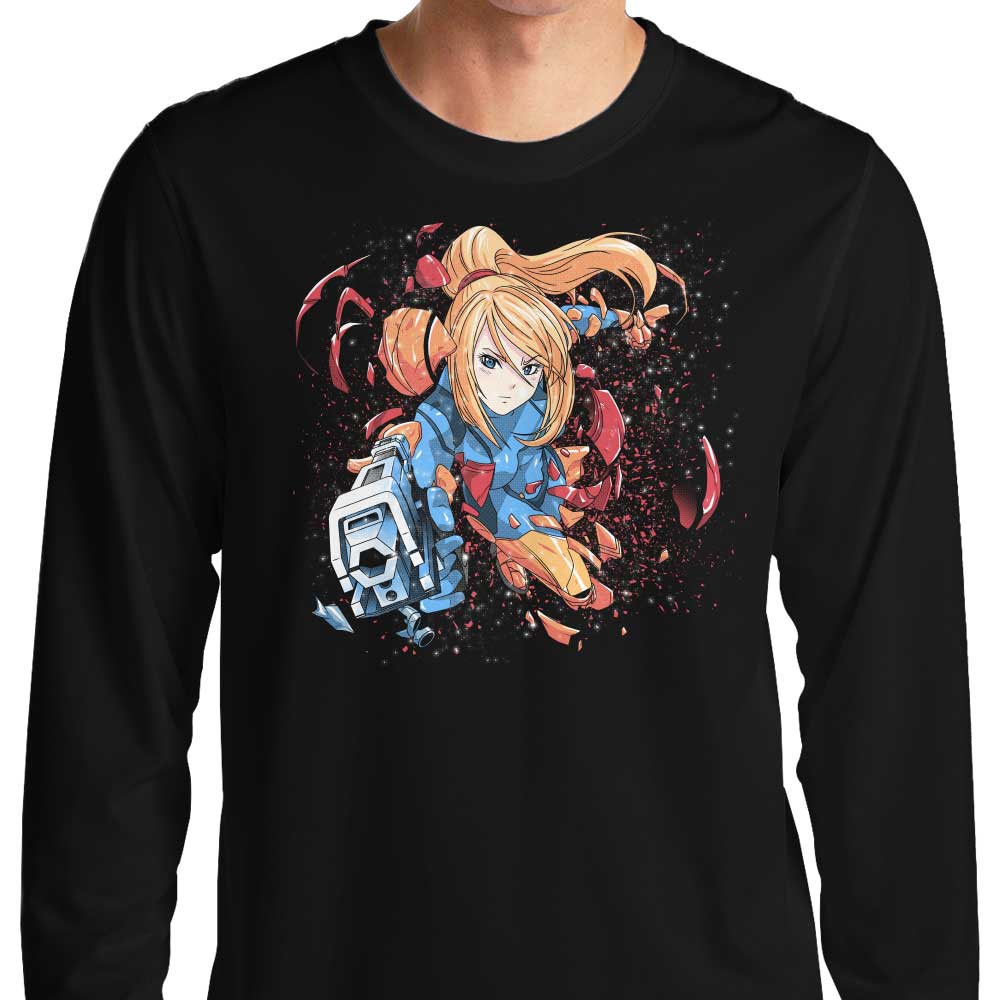 Coinbox Tees Long Sleeve 'Breaking Out' T-Shirt in S - 4XL Sizes