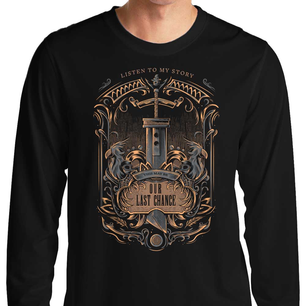 Studio Yumie's 'Our Last Chance' Comfortable Long Sleeve T - Shirt