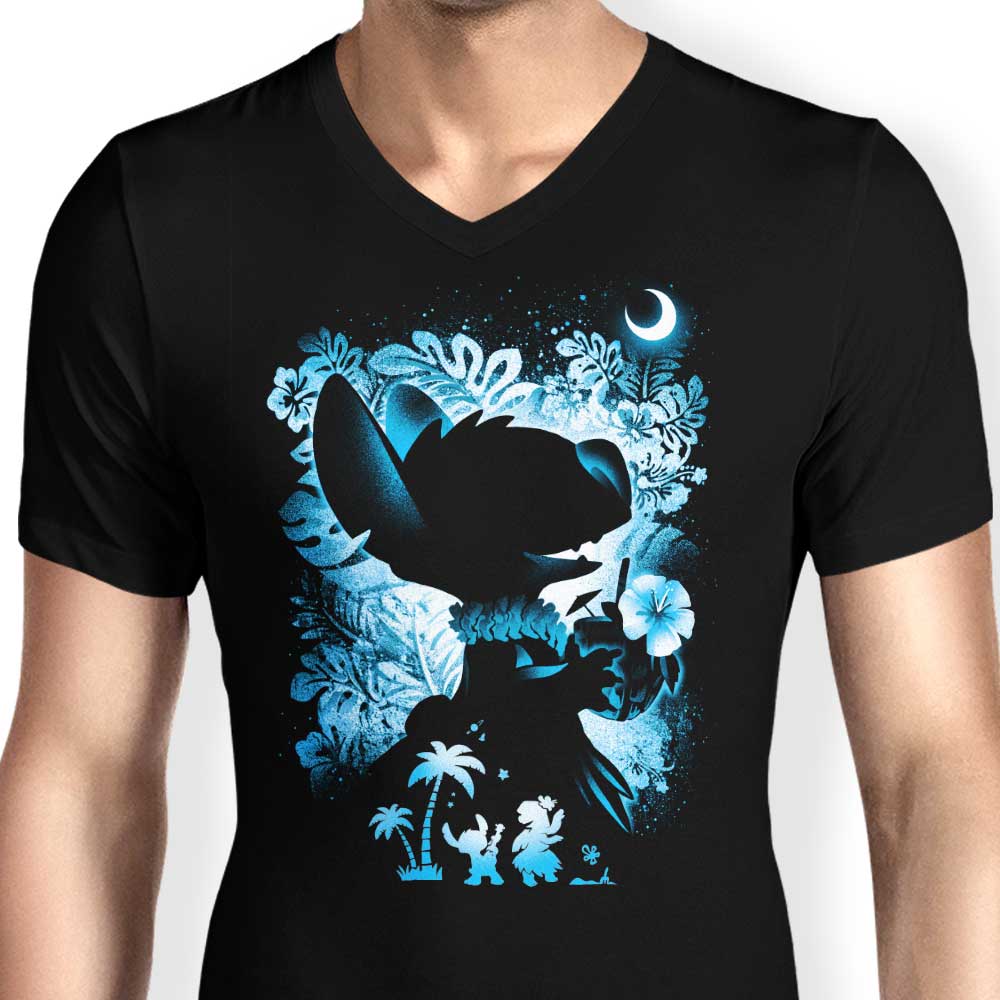 Aloha Summer-themed Men's V-Neck T-shirt