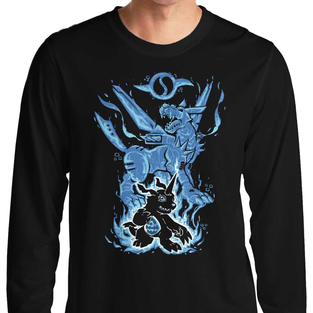 TechraNova's Digital Friendship Long - Sleeve Stylish T - Shirt