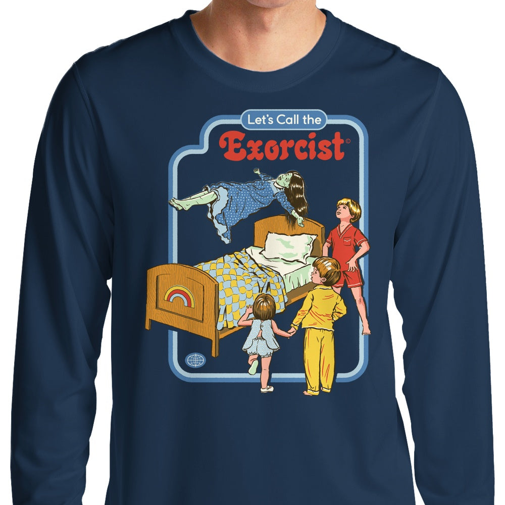 Exorcist-themed Long Sleeve T-Shirt - Steven Rhodes Design