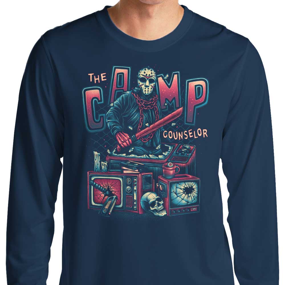 Long Sleeve The Camp Counselor T - Shirt for Comfortable Wear