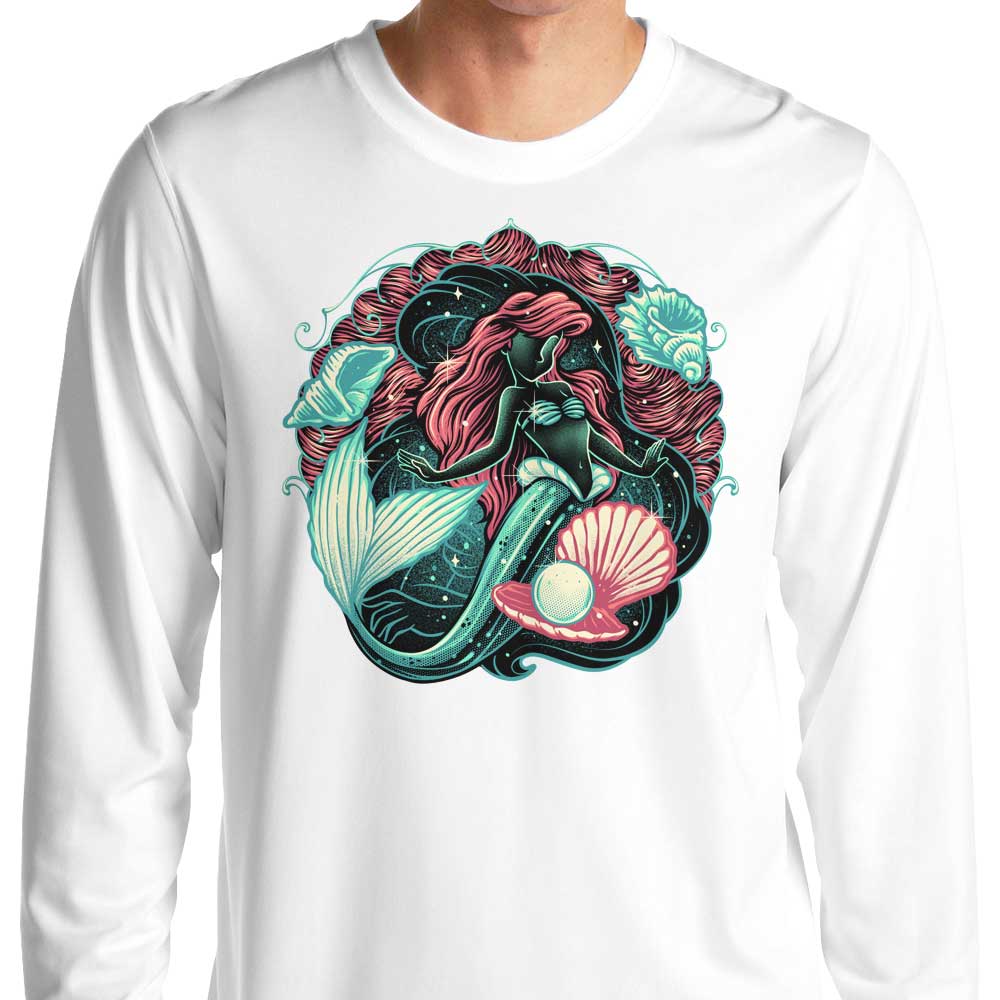 Long Sleeve 'Under the Sea of Stars' T-Shirt by Glitchygorilla