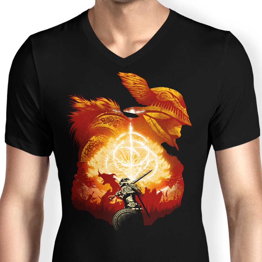 Men's Classic V-Neck Elden Adventure T-Shirt