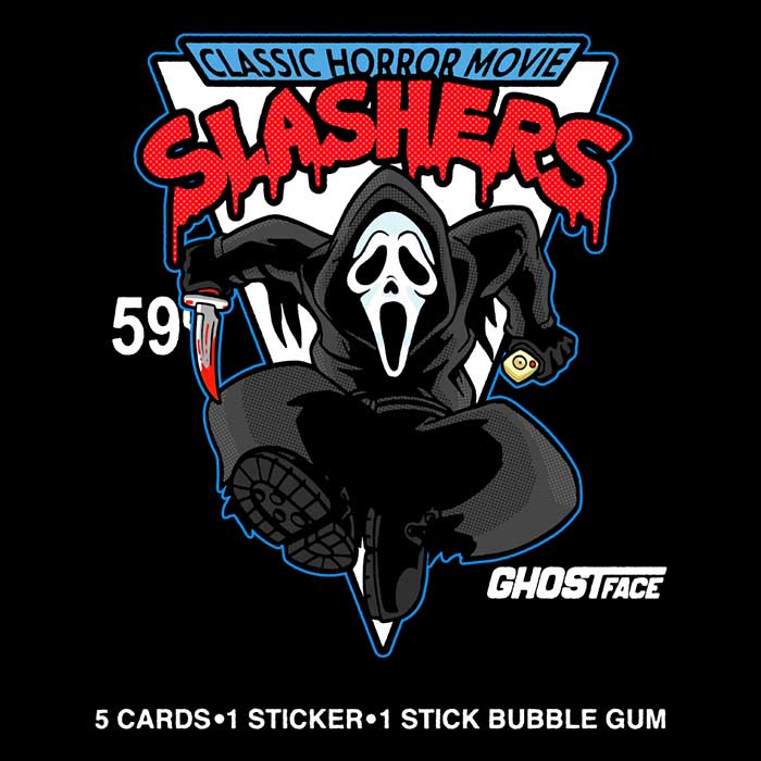 Ghost Classic Slashers Long Sleeve Crewneck T - Shirt for Men and Women