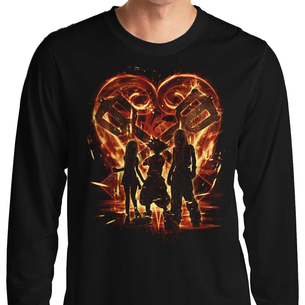 Kharmazero's Kingdom Trio Long - Sleeve Fashion T - Shirt